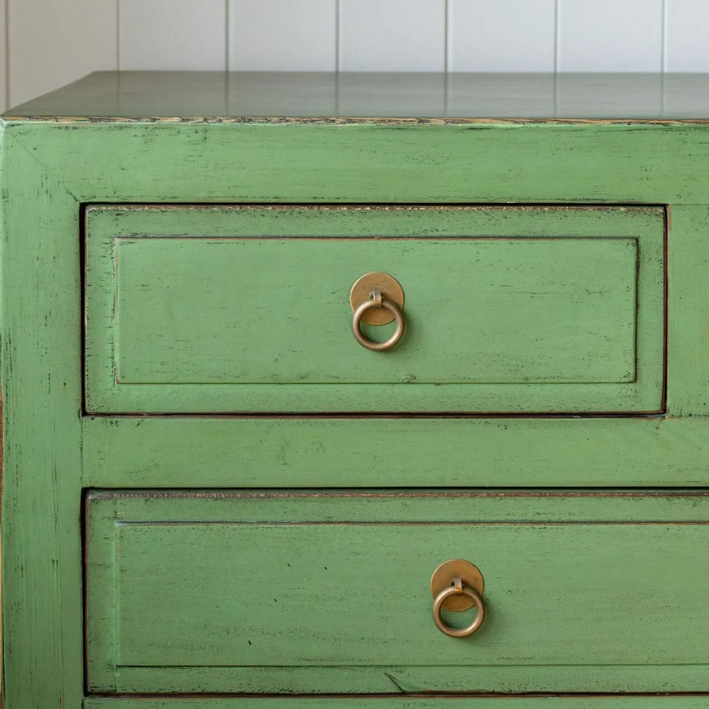 Leshan Nine Drawer Jade Sideboard