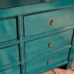 Leshan Peacock Chest of Drawers