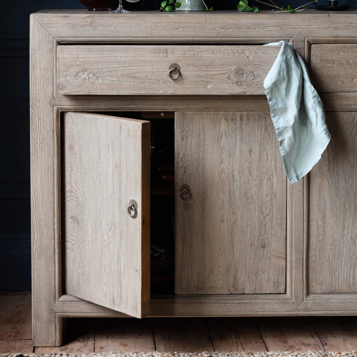 Leshan Six Door Three Drawer Sideboard