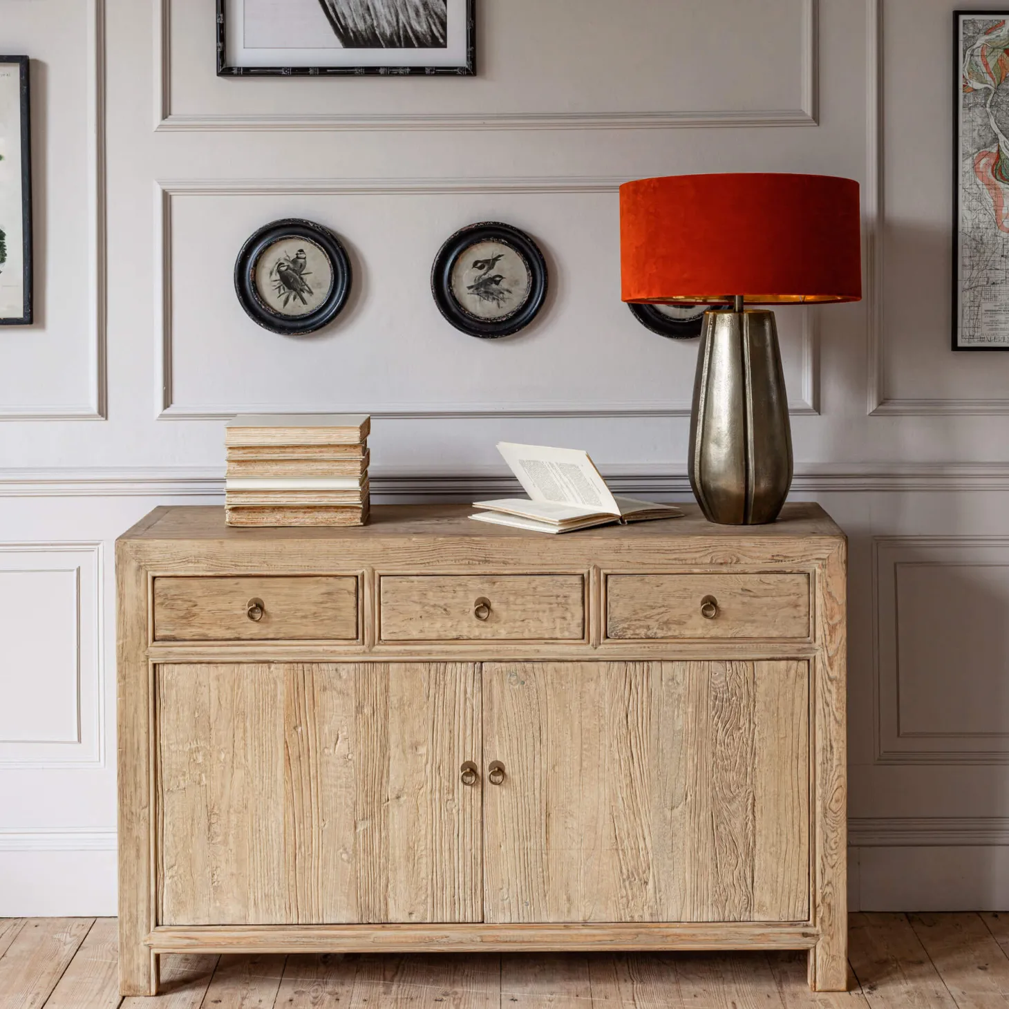 Leshan Two Door Three Drawer Sideboard