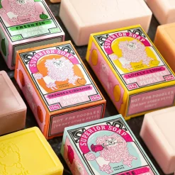Letterpress Print Soap Bars