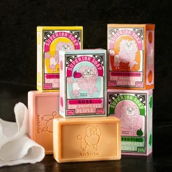 Letterpress Print Soap Bars