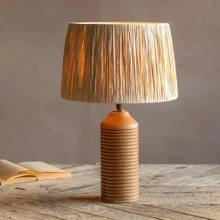 Leya Wooden Table Lamp