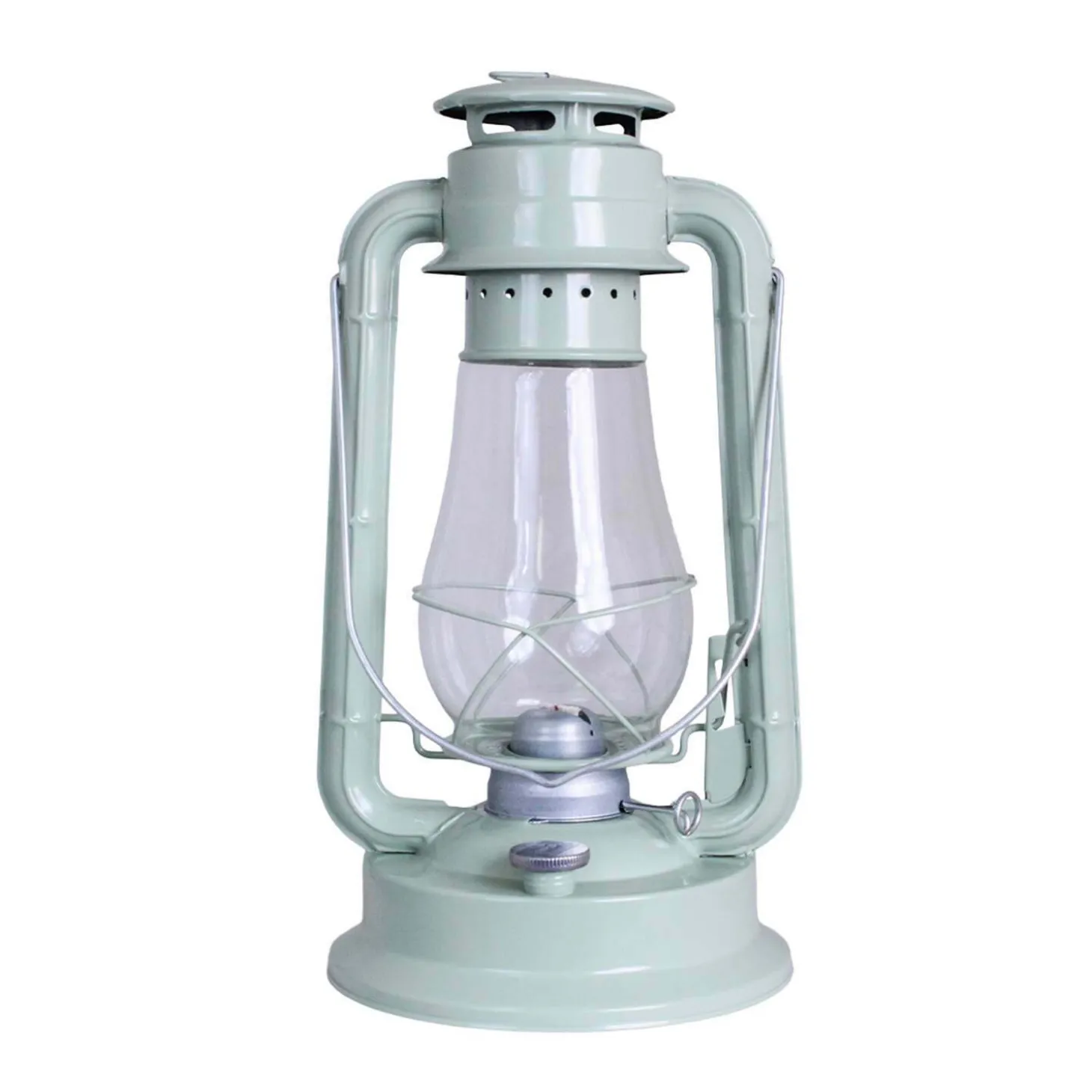 Light Green Hurricane Lantern