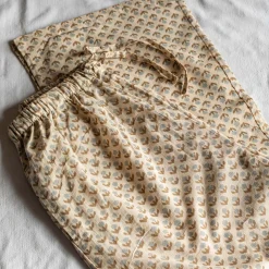 Lila Block Printed Pyjama Sets