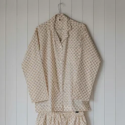 Lila Block Printed Pyjama Sets
