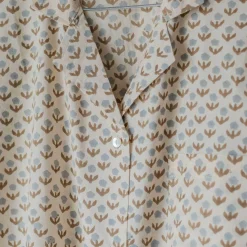 Lila Block Printed Pyjama Sets