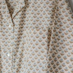 Lila Block Printed Pyjama Sets