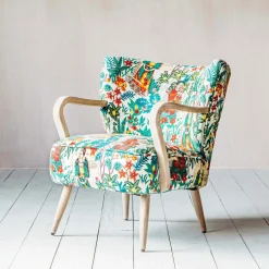 Lina Mexicana Print Armchair
