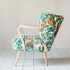 Lina Mexicana Print Armchair