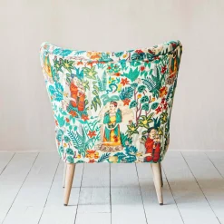 Lina Mexicana Print Armchair