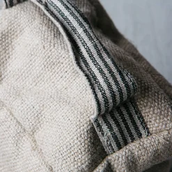 Linen Door Stop with Handle