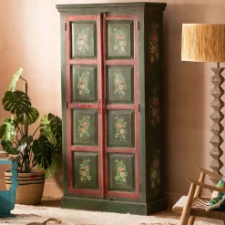 Liyang Painted Almirah Cabinet