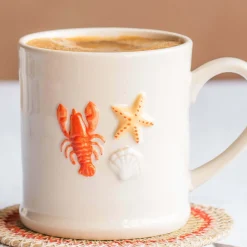 Lobster Motif Mug