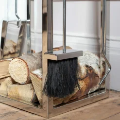 Log Holder with Tool Set