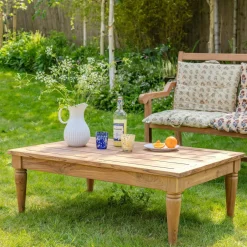 Logan Outdoor Wooden Coffee Table