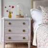 Lottie Three Drawer Bedside Table