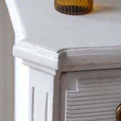 Lottie Three Drawer Bedside Table