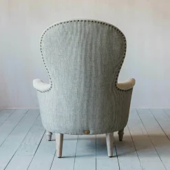 Louise Natural Linen Armchair