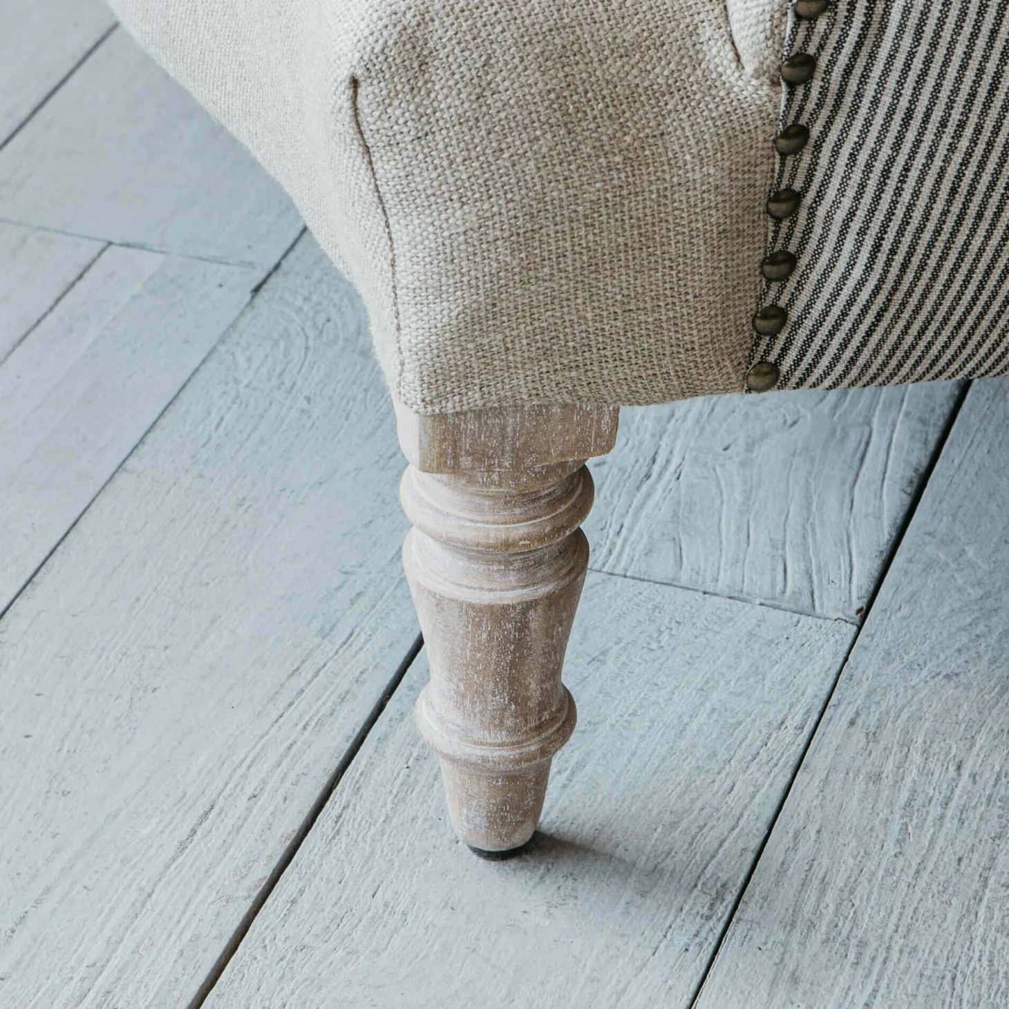 Louise Natural Linen Armchair