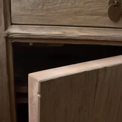 Macau Natural Bedside Table