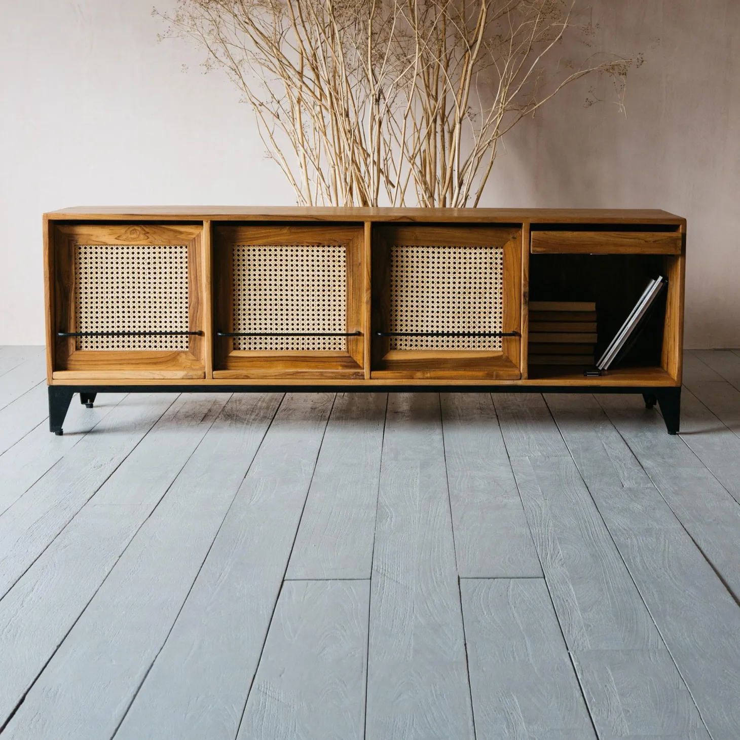 Malay Four Door Sideboard