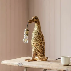 Mallory Mallard Gold Table Lamp