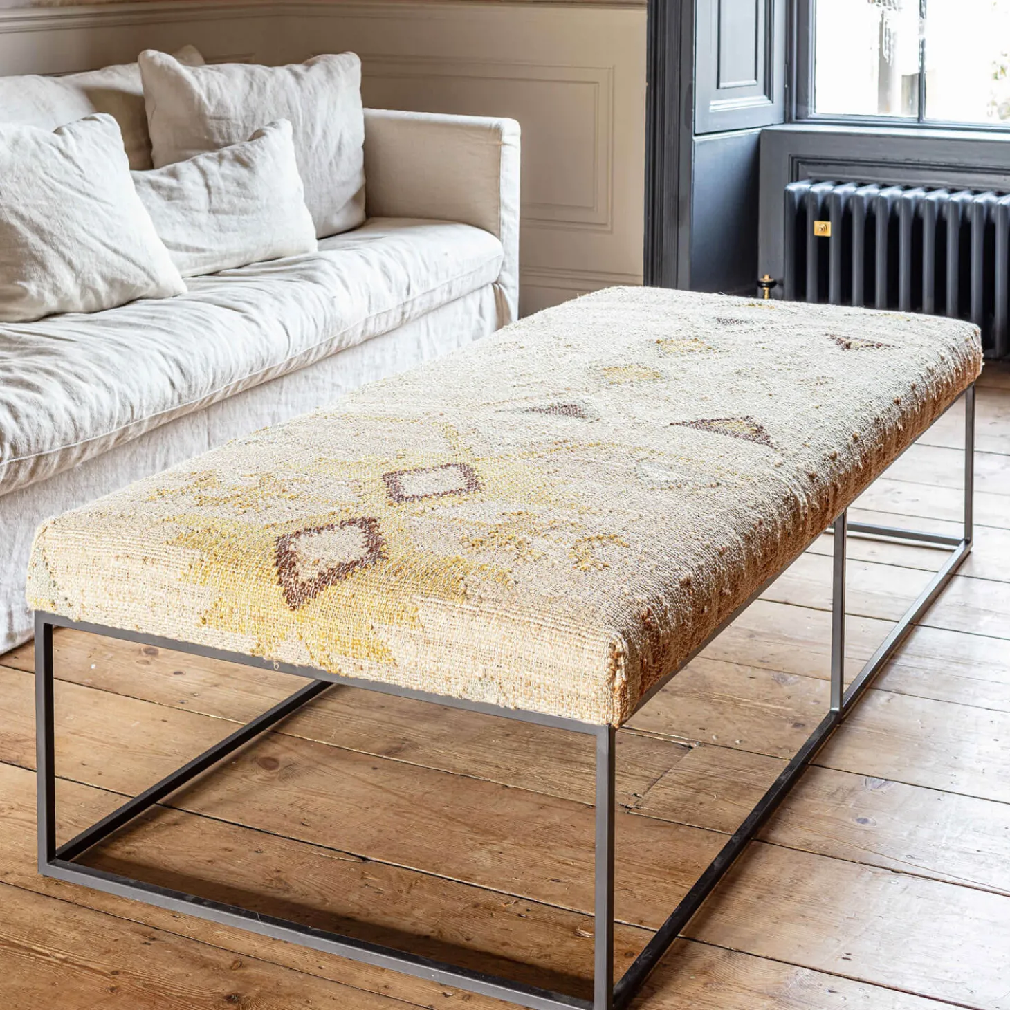 Mara Jute Rug Coffee Table