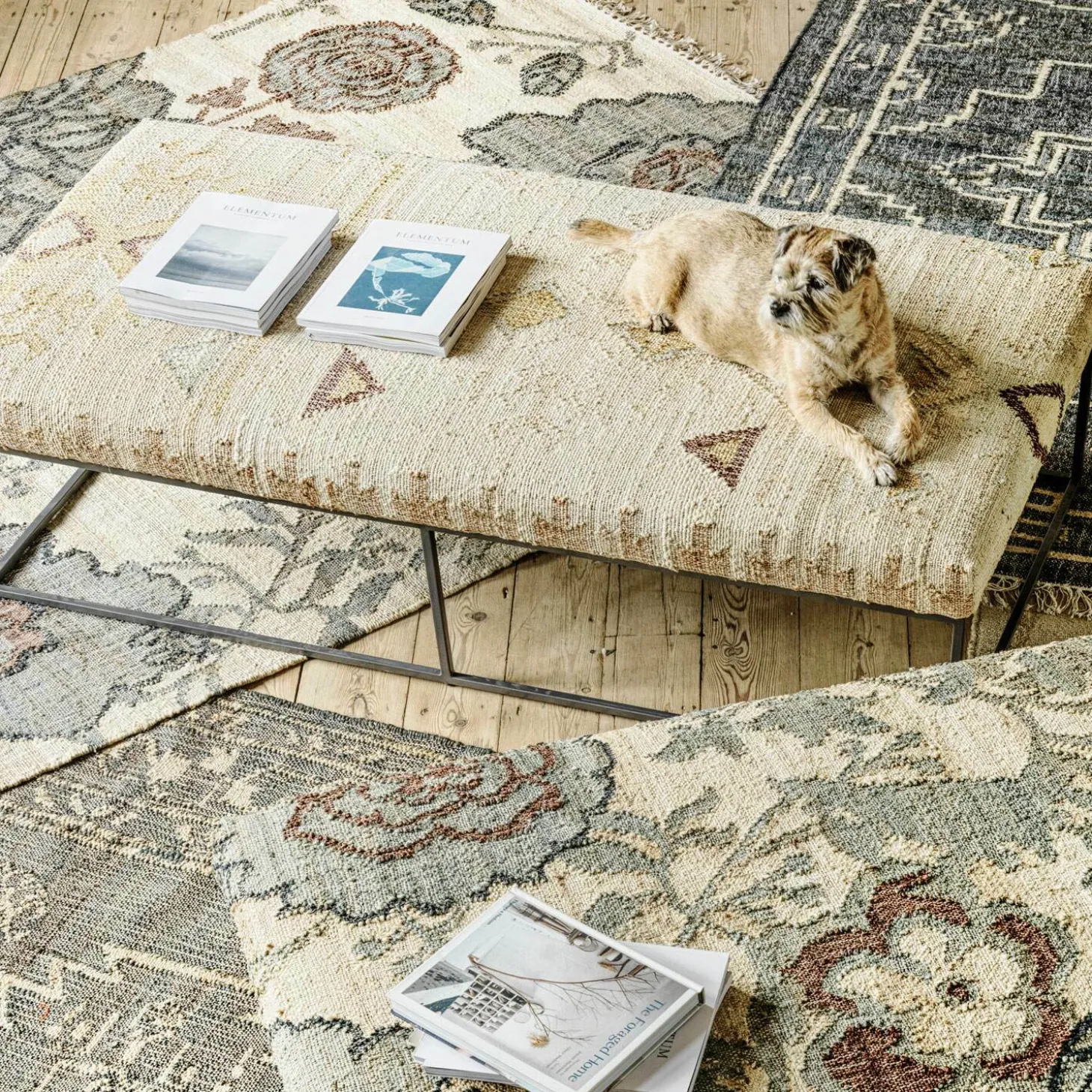 Mara Jute Rug Coffee Table