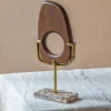 Marble and Wood Ornament