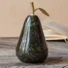 Marble Pear Ornament