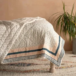 Matilde Hand-Printed Quilt