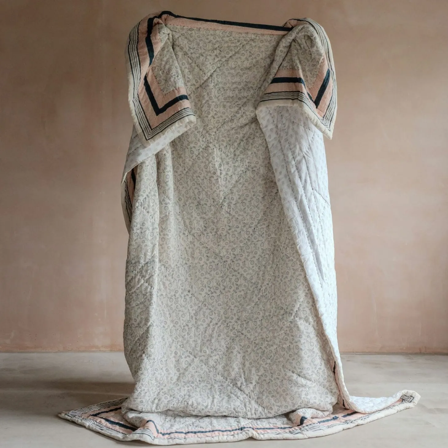 Matilde Hand-Printed Quilt