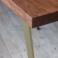 Max 6 Seater Brass Dining Table