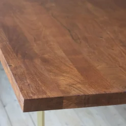 Max 6 Seater Brass Dining Table