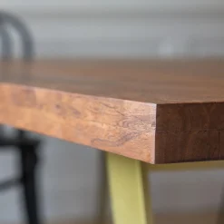 Max 6 Seater Brass Dining Table