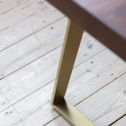 Max 6 Seater Brass Dining Table