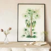 Medium Framed Exotic Palm Print