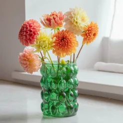 Medium Green Bobble Vase
