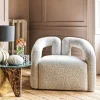 Mika Grey Bouclé Armchair