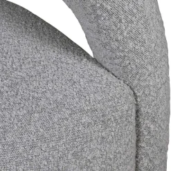Mika Grey Bouclé Armchair