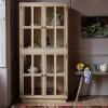 Mimosa Four Door Glass Cupboard