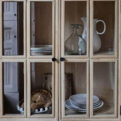 Mimosa Four Door Glass Cupboard