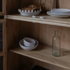 Mimosa Four Door Glass Cupboard