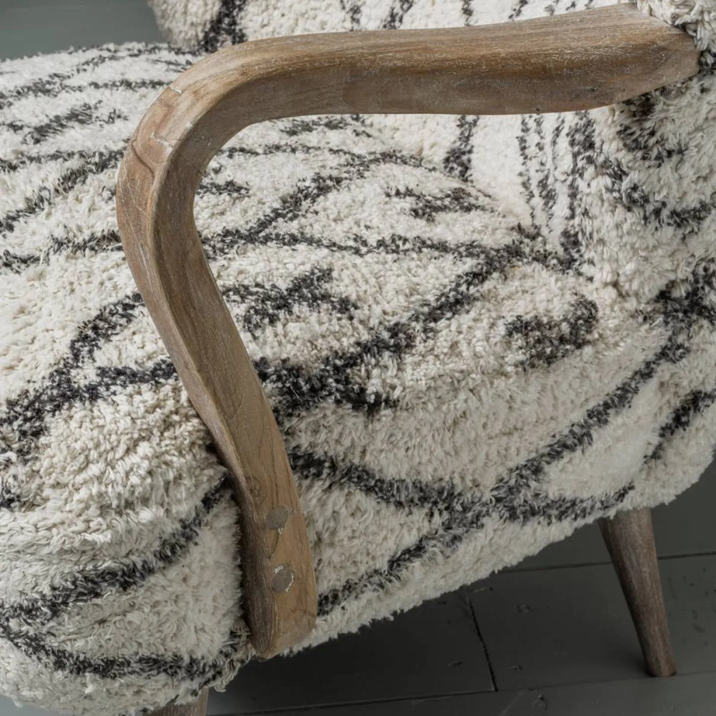 Mina Printed Armchair