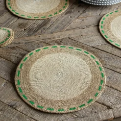 Miro Green Dash Placemat
