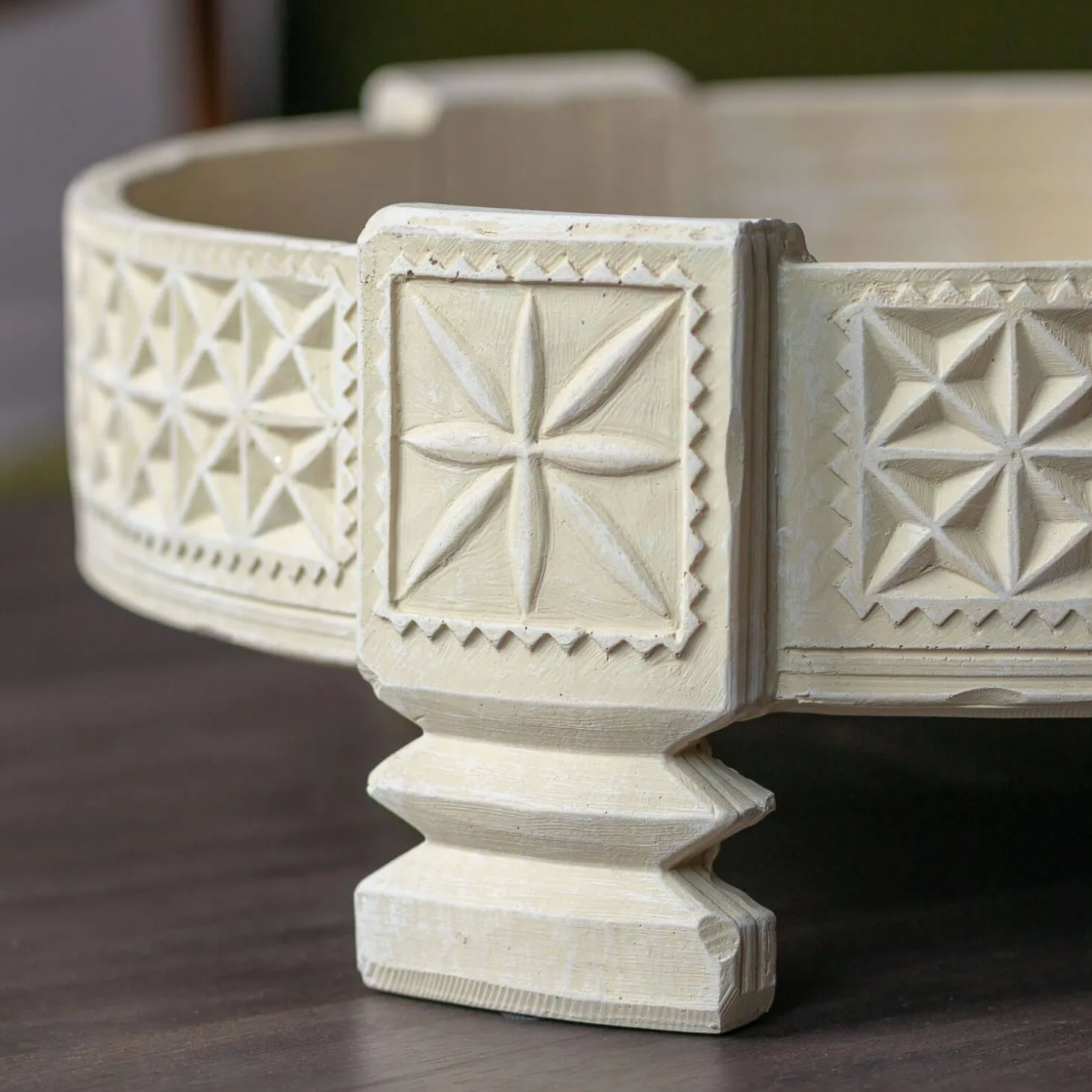 Mishka Carved Tray