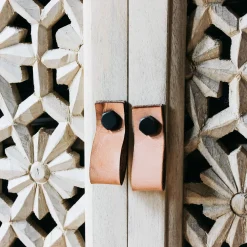 Momoka Hand-Carved Bar Cabinet
