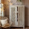Momoka Hand-Carved Cupboard