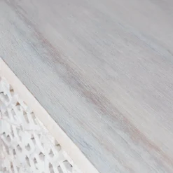 Momoka Hand-Carved Sideboard with Sliding Doors